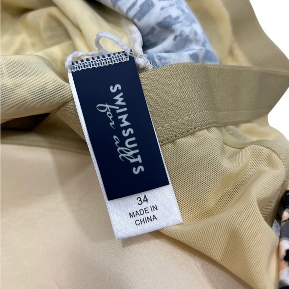 Swimsuits for All One Piece Swim Dress Animal Print Plus Size - Picture 8 of 9